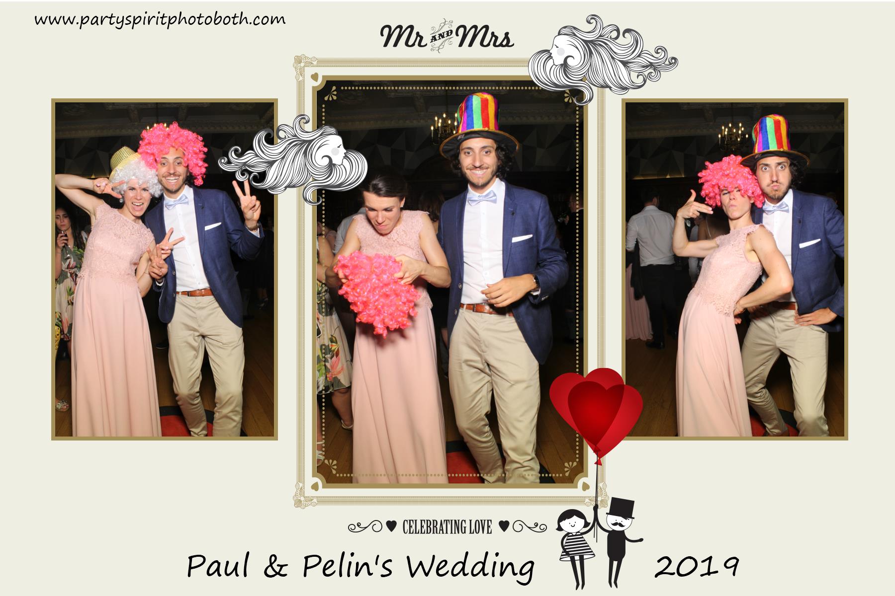 Paul and Pelin's Wedding | View more photos from the event at gallery.partyspiritphotobooth.com/u/PartySpiritPhotoBooth/Paul-and-Pelins-Wedding